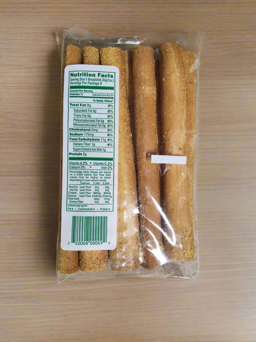 Italian Breadstick Bakery. Italian Crispy Breadsticks 8oz. Breadsticks Italian Breadstick Bakery   