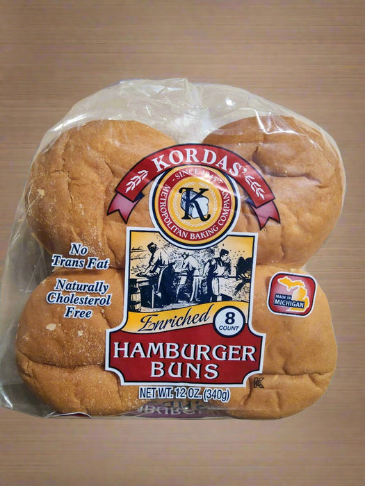 Metropolitan Hamburger Bun 8ct. Hambuger Bun Metropolitan Baking Company   