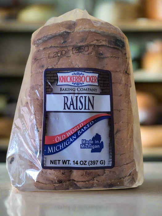 Knickerbocker Bakery Raisin Bread 14oz. Raisin Bread Knickerbocker Bakery