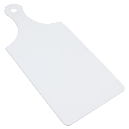 Chef Craft Plastic Paddle Cutting Board, 8.5 x 5.5 inch, 12.75 inches in Length, White Lawn & Patio Chef Craft   