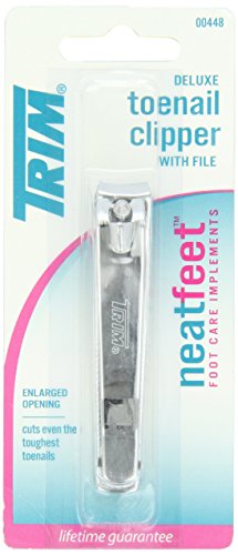 Trim Neatfeet Deluxe Toenail 00448 Clipper, 1 Count Drugstore Trim   