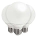 Maxlite 98812-6G25DLED27/G2/3P/WS G25 Globe LED Light Bulb Home Improvement Maxlite   