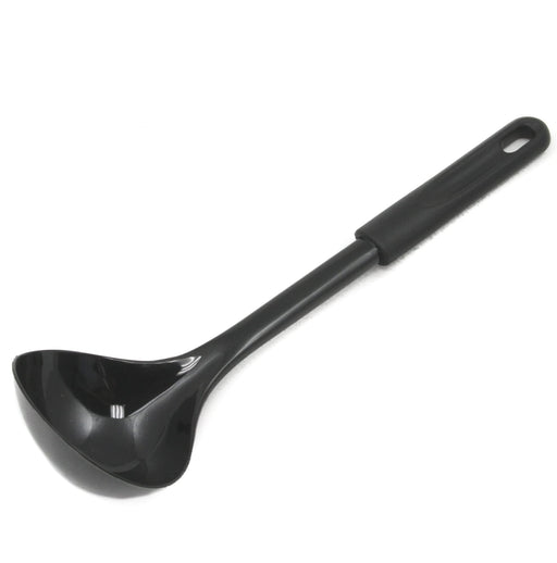 Chef Craft Basic Nylon Cooking/Serving Ladle, 12 inch, Black Kitchen Chef Craft   