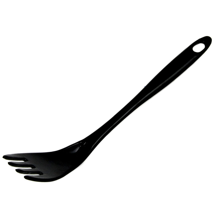 Chef Craft Basic Melamine Meat Cooking Fork, 12 inch, Black Kitchen Chef Craft   