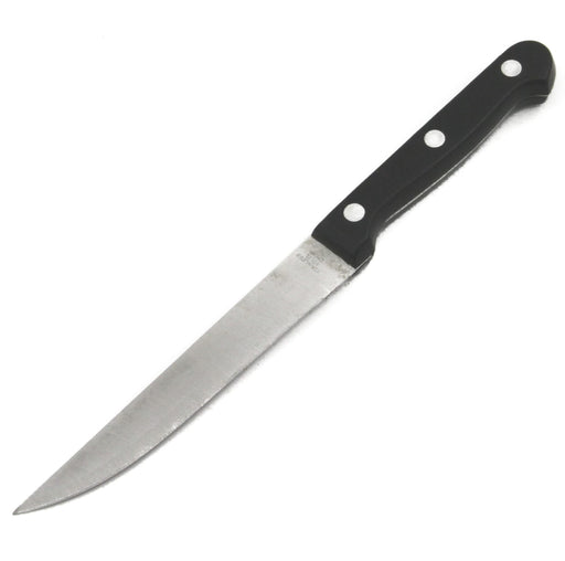 Chef Craft Select Utility Knife 5 inch blade 8.5 inches in length, Stainless Steel/Black Kitchen Chef Craft   