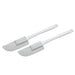 Chef Craft Select Plastic Mini Spatula Set, 6 inches in length 2 piece set, White Kitchen Chef Craft   