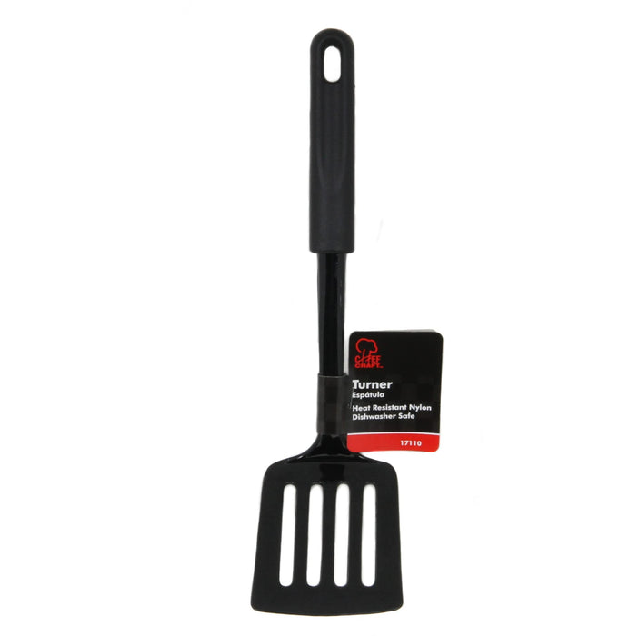 Chef Craft 17110 Basic Nylon Spatula/Turner, 11.5 inch, Black Major Appliances Chef Craft   