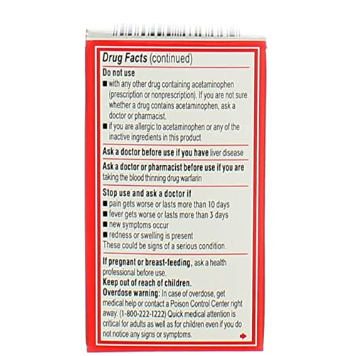 Tylenol Extra Strength Pain Reliever Fever Reducer 24 Caplets Drugstore Tylenol   