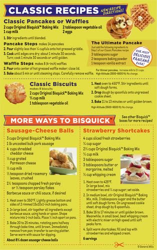 Betty Crocker Bisquick Original Pancake & Baking Mix, 20 oz. Grocery Bisquick   