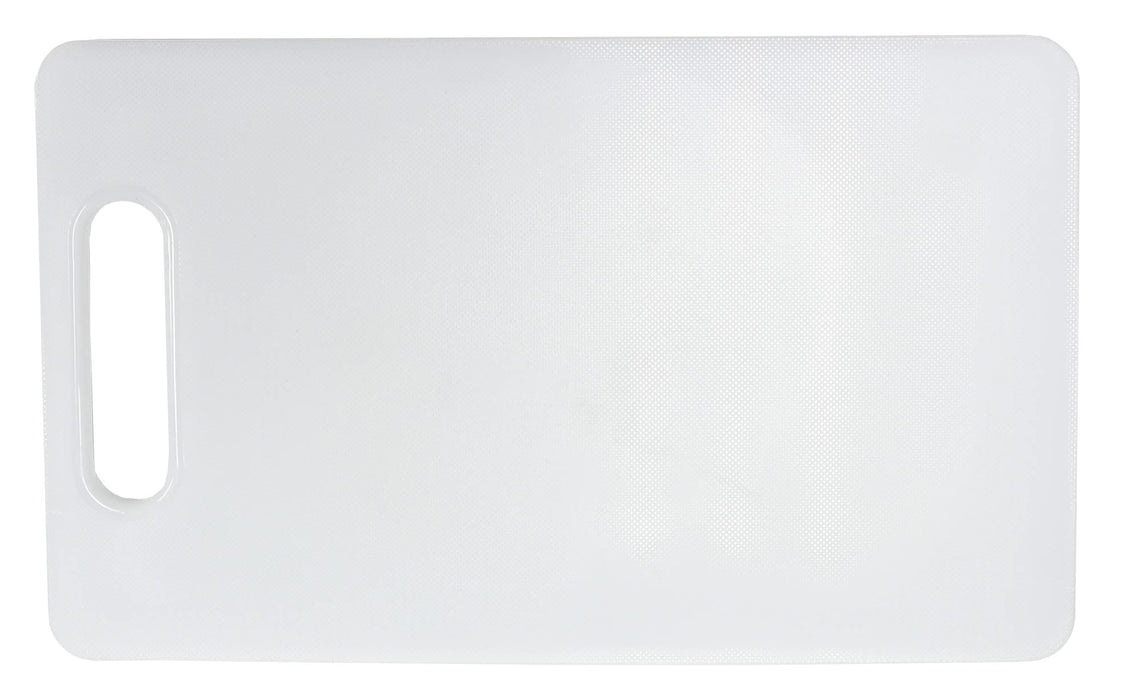 Chef Craft Basic Solid Plastic Cutting Board, 13 x 8 inch, White Kitchen Chef Craft   