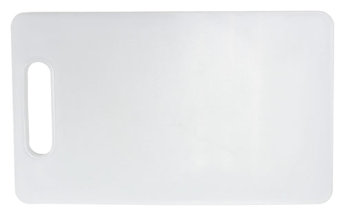 Chef Craft Basic Solid Plastic Cutting Board, 13 x 8 inch, White Kitchen Chef Craft   