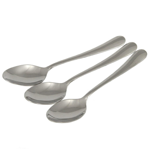 Chef Craft Heavy Duty Teaspoon, 6 inches in Length 3 Piece Set, Stainless Steel Kitchen Chef Craft   