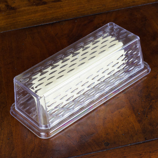 Chef Craft Select Plastic Butter Dish, 7 Inches In Length, Clear Kitchen Chef Craft   