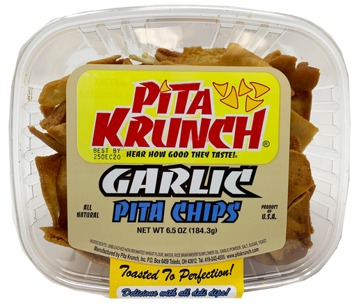 Pita Krunch Garlic Pita Chips 6.5oz. Pita Chips Pita Krunch   