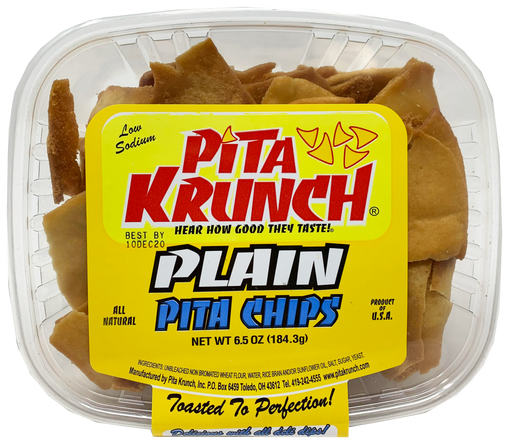 Pita Krunch Plain Pita Chips 6.5 oz. Pita Chips Pita Krunch   