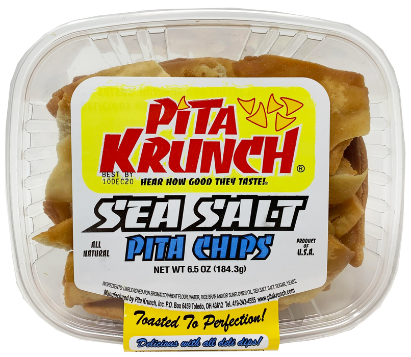 Pita Krunch Sea Salt Pita Chips 6.5oz. Pita Chips Pita Krunch   