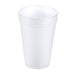 Dart 16oz Foam Cups, Case Of 1000ct, 16J16 BISS DART   