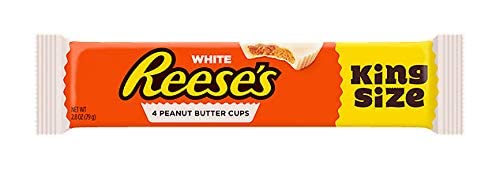 Reese'S White King Size Peanut Butter Cups 2.8 Oz Each 18 Ct Grocery Reese's   