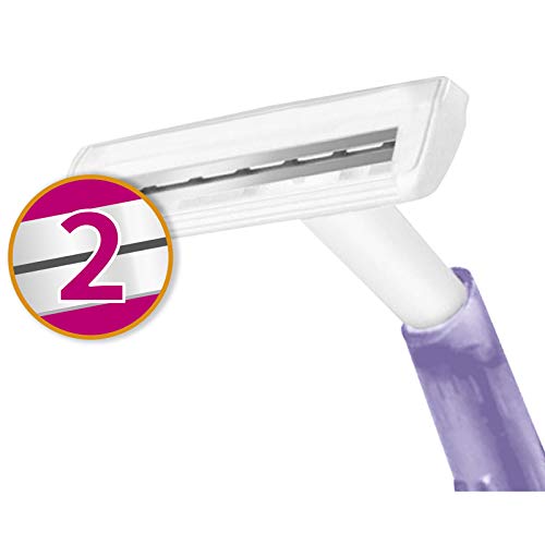 BIC Twin Lady, Pack 5, Twin Blade Razor Beauty BIC   