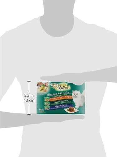 Fancy Feast Medleys Wet Cat Food Variety Pack, Shredded Fare Collection, (12) 3 Oz Cans Pet Products Fancy Feast   