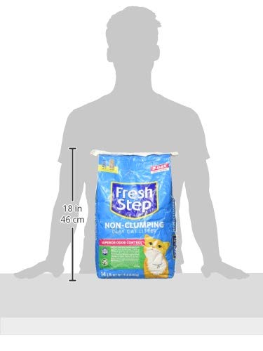 Fresh Step Non-Clumping Premium Cat Litter with Febreze Freshness, Scented, Multi, 224 Ounce (Package May Vary) Pet Products Fresh Step   