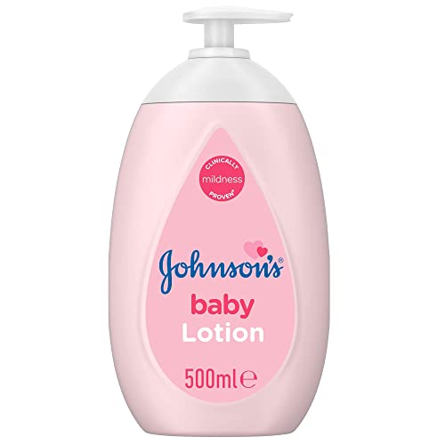 JOHNSON'S Baby Lotion 500ml – Gentle and Mild for Delicate Skin and Everyday Use – 24h Moisturisation Beauty Johnson's Baby   