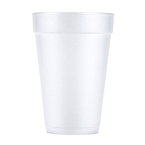 Dart 16oz Foam Cups, Case Of 1000ct, 16J16 BISS DART   