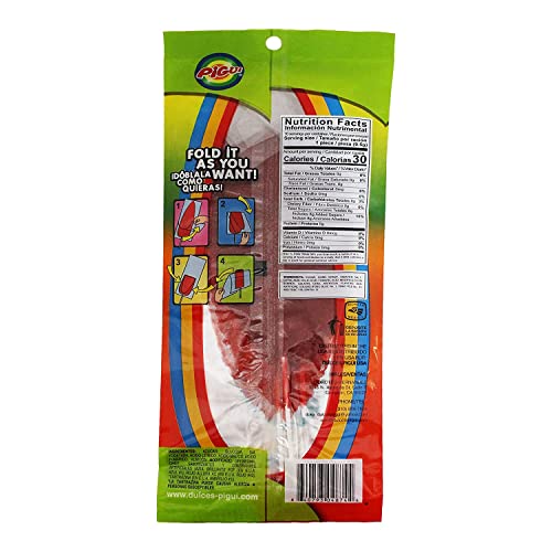 Pigui | Slaps Tropical Flavor Paletas Mexian Candy (20 Lollipops) Grocery Pigui   