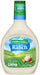 Hidden Valley Ranch Dressing & Dipping Sauce, Ranch Dressing and Pizza Topping, Gluten Free Salad Dressing, 24 Ounces Grocery Hidden Valley   