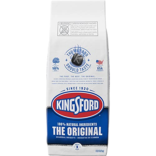 Kingsford 32071 Original Charcoal Briquettes, 8 lb, Black Lawn & Patio Kingsford   