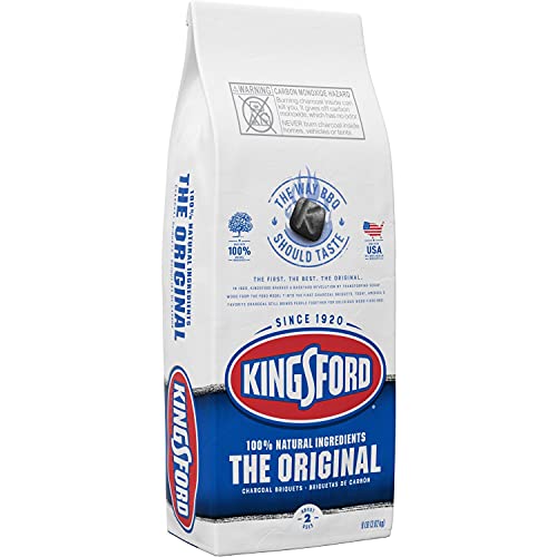 Kingsford 32071 Original Charcoal Briquettes, 8 lb, Black Lawn & Patio Kingsford   