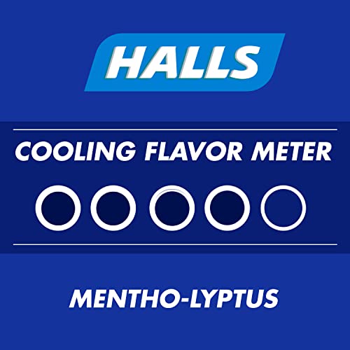 HALLS Relief Mentho-Lyptus Cough Drops, 20 Packs of 9 Drops (180 Total Drops) Grocery Halls   