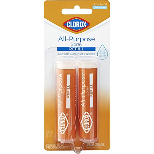 Clorox All-Purpose Cleaning Refill Cartridge for Clorox All-Purpose Cleaning System, Two Refill Cartridges - 0.66 Ounces Drugstore Clorox   