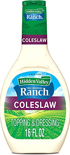 Hidden Valley Coleslaw Salad Dressing & Topping, Gluten Free -16 Ounce Bottle (Package May Vary) Grocery Hidden Valley   