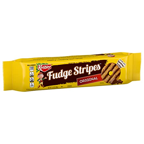 Keebler Fudge Stripes Cookies, Original, 11.5oz Grocery Keebler   