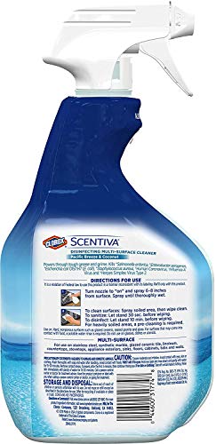 Clorox Scentiva Disinfecting multi surface Cleaner 2 PK (Pacific Breeze & Coconut) *24FL OZ* -- Drugstore Scentiva   