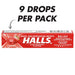 HALLS Relief Strawberry Cough Drops, 20 Sticks of 9 Drops (180 Total Drops) Grocery Halls   