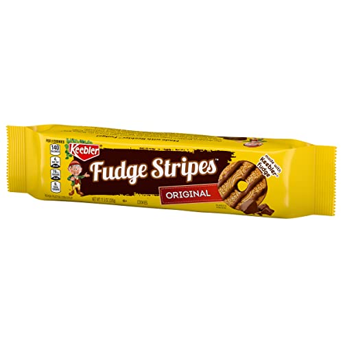 Keebler Fudge Stripes Cookies, Original, 11.5oz Grocery Keebler   