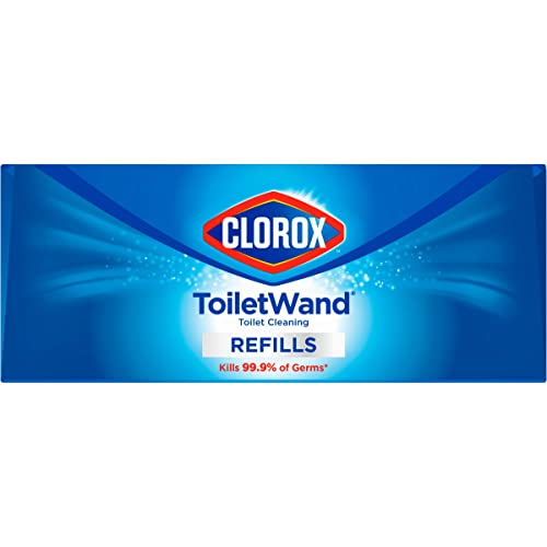 Clorox ToiletWand Disinfecting Refills, Disposable Wand Heads