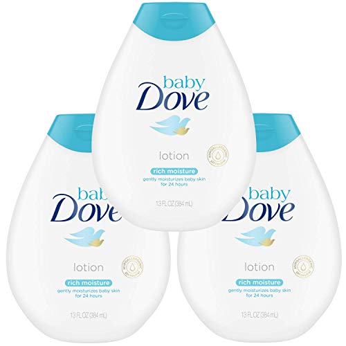 Dove Baby Rich Moisture Body Lotion - 13.5 Fl Oz / 400 mL x Pack of 3 Beauty DOVE MEN + CARE   