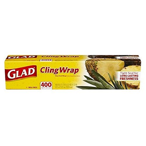 Glad Cling Plastic Wrap, 400 ft. roll Home Clingwrap   