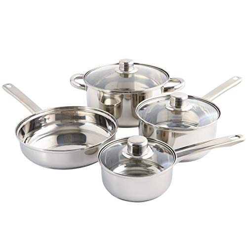 Gibson Home Landon 7 Piece Cookware Set Kitchen Gibson Home   