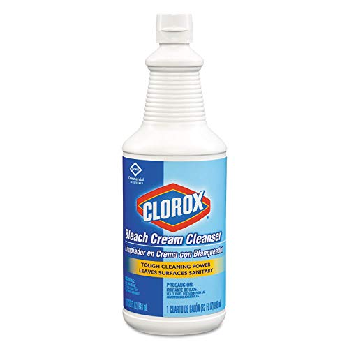 Clorox - Bleach Cream Cleanser Fresh Scent 32Oz Bottle 8/Carton "Product Category: Breakroom And Janitorial/Cleaning Products" Drugstore Clorox   