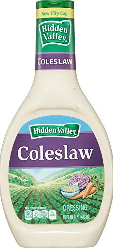 Hidden Valley Coleslaw Salad Dressing & Topping, Gluten Free -16 Ounce Bottle (Package May Vary) Grocery Hidden Valley   