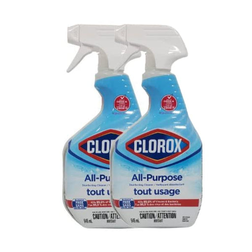 Clorox All Purpose Disinfecting Cleaner 32Oz Bleach Free Pack (2) BISS Clorox   