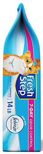 Fresh Step Non-Clumping Premium Cat Litter with Febreze Freshness, Scented, Multi, 224 Ounce (Package May Vary) Pet Products Fresh Step   