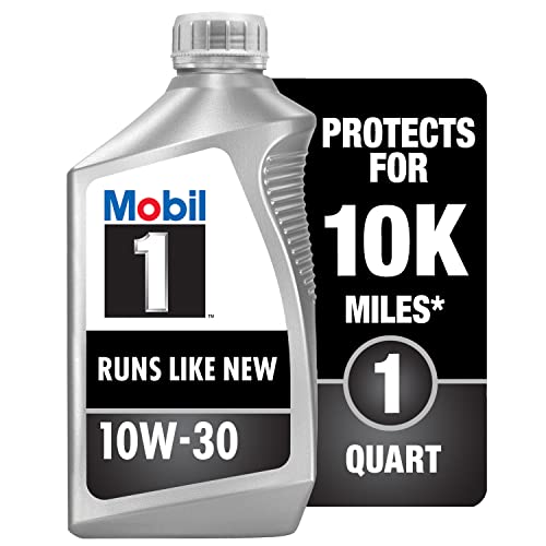 Mobil 1 Advanced Full Synthetic Motor Oil 10W-30, 1 Quart (Pack of 6) Automotive Parts and Accessories Mobil 1   