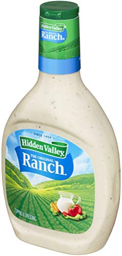 Hidden Valley Ranch Dressing & Dipping Sauce, Ranch Dressing and Pizza Topping, Gluten Free Salad Dressing, 24 Ounces Grocery Hidden Valley   