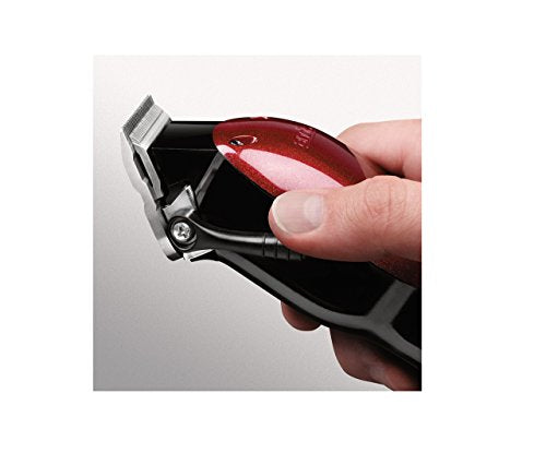 Andis 66215 Professional Envy Hair Clipper – High-Speed Adjustable Carbon-Steel Blade with Powerful Motor, 7200 Cutting Strokes Per Minute, Hanger Loop with Balanced Clipper"Red & Black Beauty Andis   