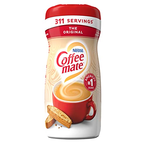 Nestle Coffee mate Nestle Coffee-mate Creamer - 22oz Powder Creamer, Oz original 1.37 Pound (Pack of 12) 264.0 Ounce Grocery Coffee Mate   